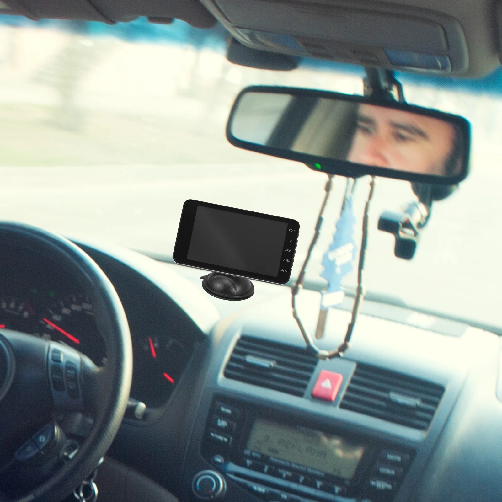 

Dual Lens Car Dash Cam 40 inch IPS FHD1080P 170 Degree Wide Angle Parking Monitor Motion Detection Car Driving Recorder