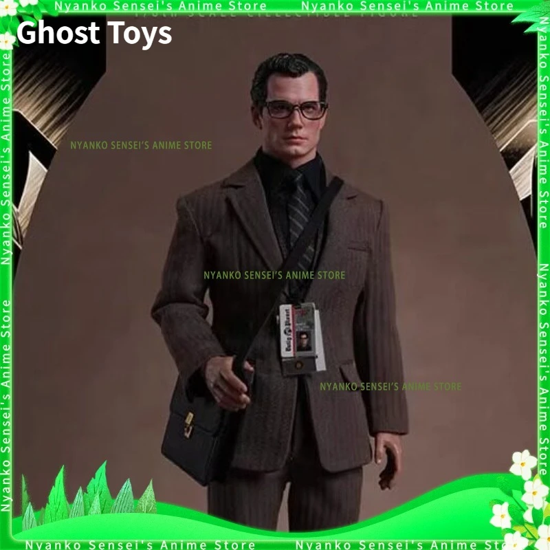 

In Stock Ghost Toys Super Journalist Clark GH-011 1/6 Clark Superman Action Figure Anime Model Trendy Toy Desktop Collectible