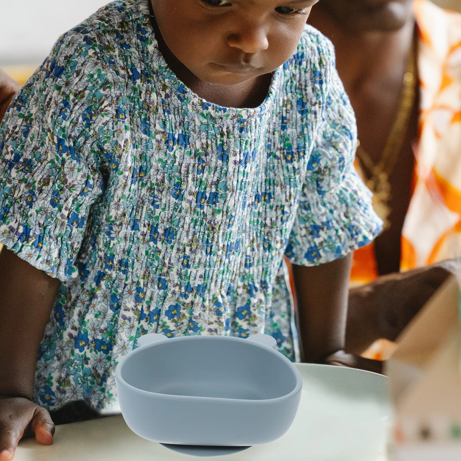 

Silicone Baby Suction Base Infant Feeding Bowl Toddler Eating Training Tableware Non-Slip Food Bowl For Kids