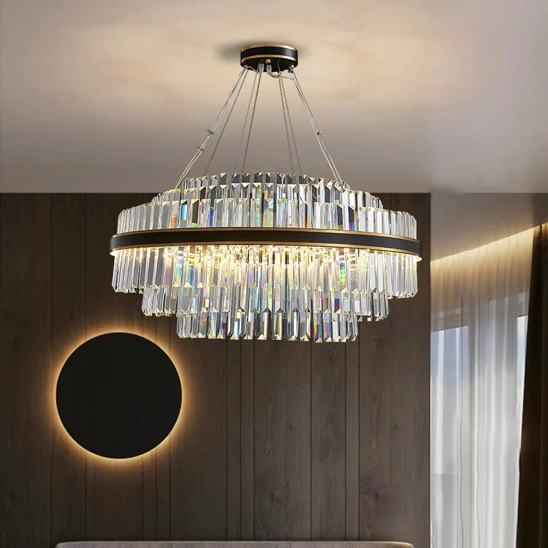 

home decorationPendant lights, luxury crystal living room chandelier, dining room Pendant lamp, ceiling light, indoor lighting