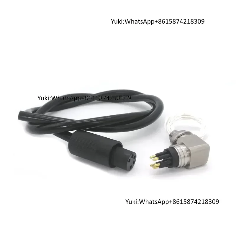 IP69K 5pin Right Angle Micro Subsea Underwater Watertight Connector