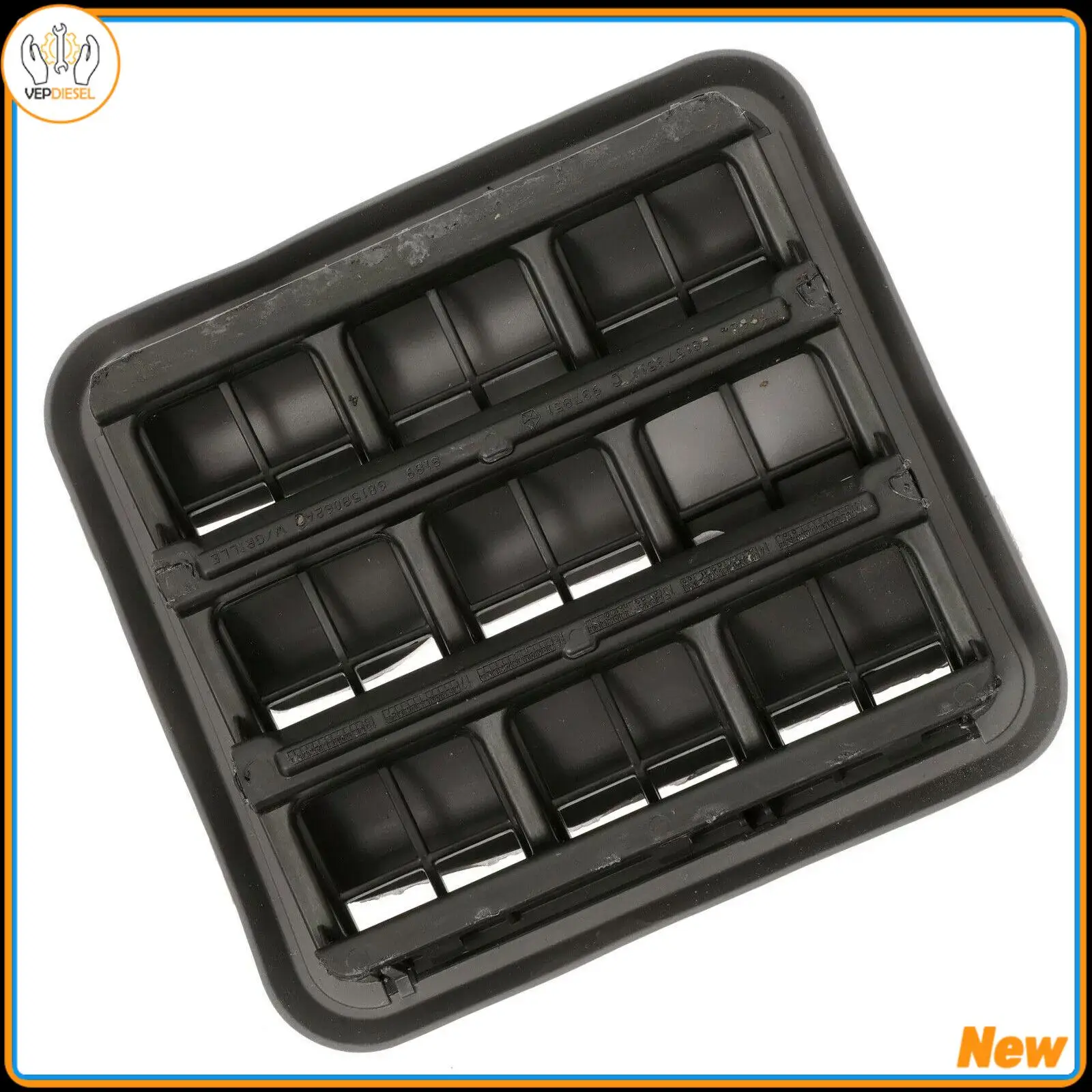 

New Rear Tailgate Air Vent Outlet Ventilation Net 05058636AD For 2010 2011-2018 Jeep Wrangler Auto Parts