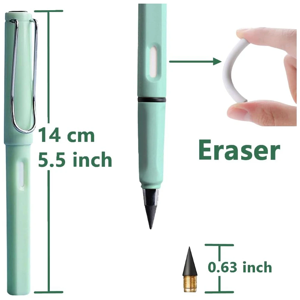 Infinity Eternal Pencils Forever Inkless Pen Everlasting Pencil Technology Magic Writing Pencil For School Office