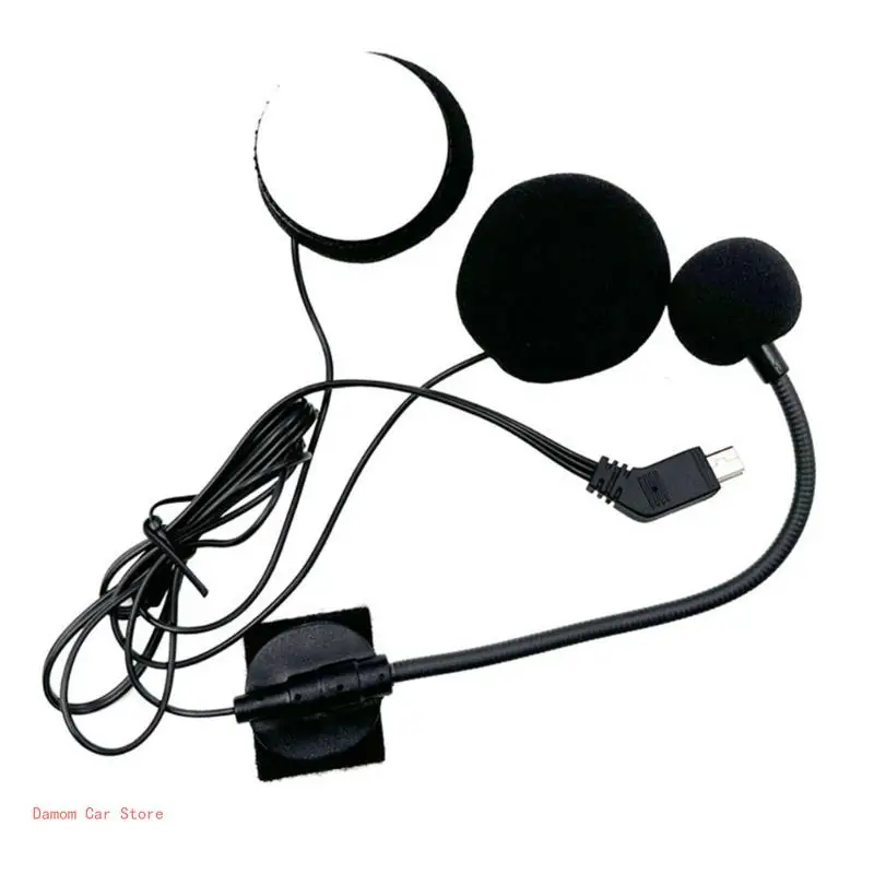 Interphone casques haut-parleur embout intégré microphone écoute