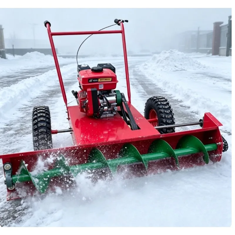 Property Small Multifunctional Snow Cleaner Hand Support Household A Snow Cleaner Fuel Drivable Snow Cleaner