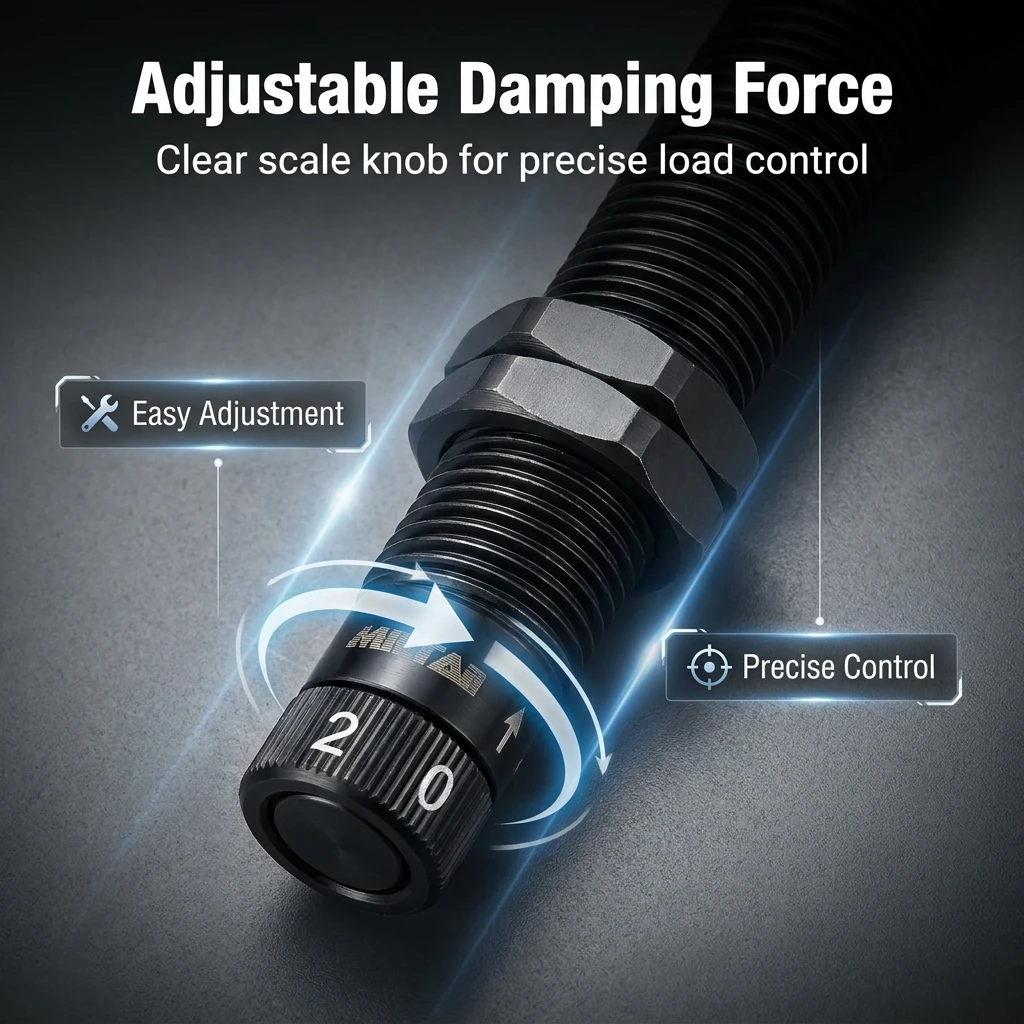 Oil buffer Pneumatic Hydraulic Shock Absorber Damper AD4250 ACA2525-3 RBC1412 ACA1210-2 AD2030 AD2050