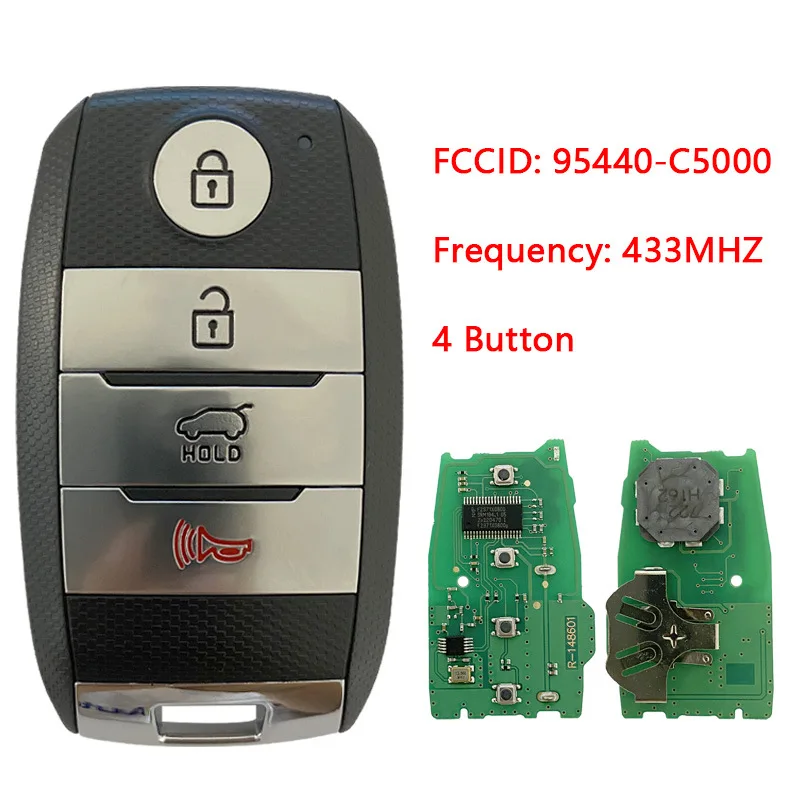 

Suitable for 2015 Kia Sorento Remote Control Smart Card 3 Keys 95440-C5000 Frequency 434 Chip 47