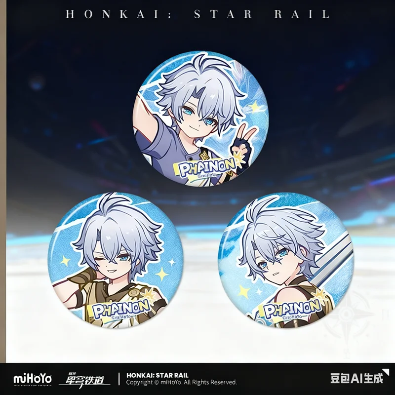 

Предзаказ: Официальный значок miHoYo из серии Honkai Star Rail — «Искатели рассвета», Файон, жестяной, для косплея, аниме, игры