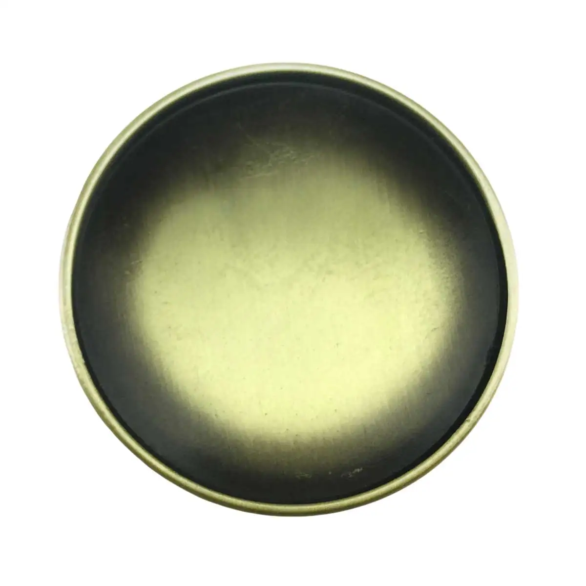 A Retro Circular Flat Smooth Plate DIY Metal Belt Buckle