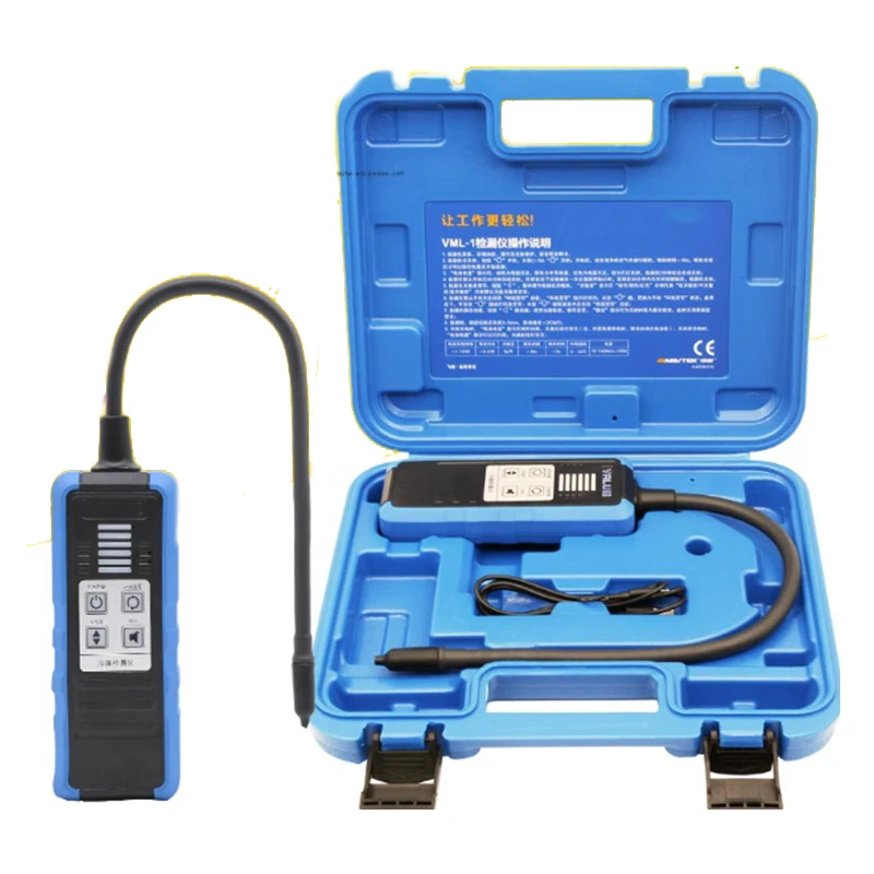 

New VML1 Electronic Fly-Over Leak Detector R410 R22 R32 Refrigerant Detection Halogen Car Leak Detector