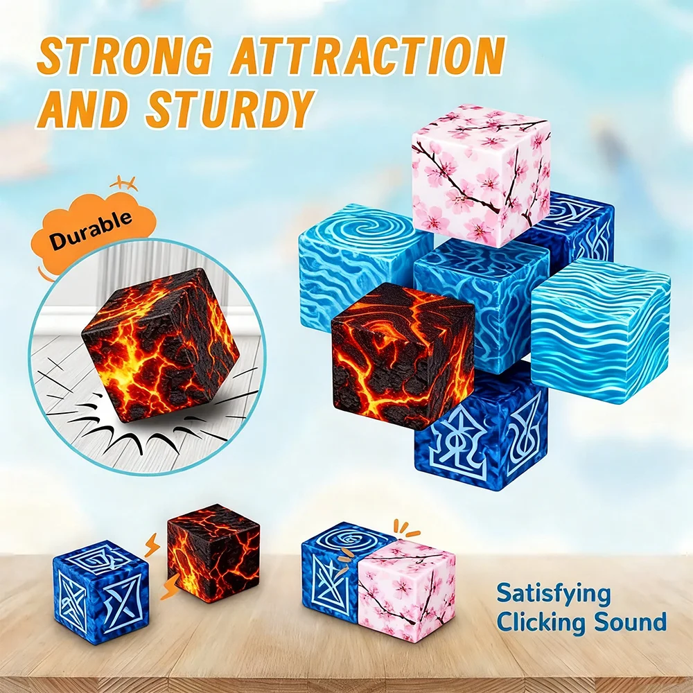 

Magnetic Creative Building Blocks Educational Toys for Boys And Girls 28pcs Set Kids Construction Set