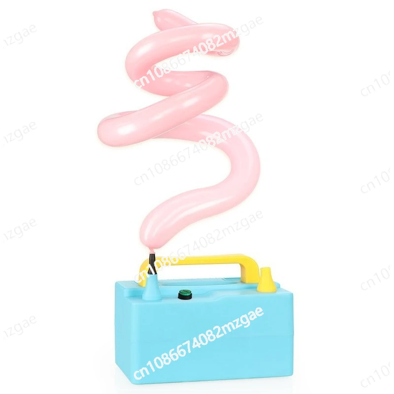 Bomba de Aire de Doble Uso para Globos Largos y Redondos - Infla 160/260 Globos Mágicos, Tamaños de 5/10/12 Pulgadas y Globos para Fiestas