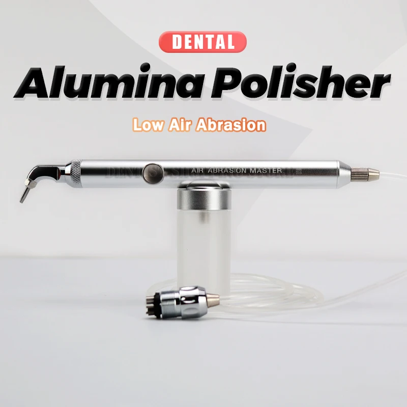 Dental Aluminum Sandblaster Metal Material Dentist Air Prophy Alumina Oxide Air Jet Connect 4-hole/6-hole Dental Chair