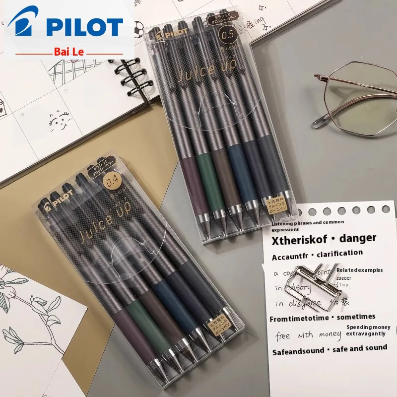 

Pilot Juice Up Vintage Glitter Metallic Pen,0.4/0.5mm Fine Tip Limited Edition Writing Tool for Note,Journals Useful Stationery