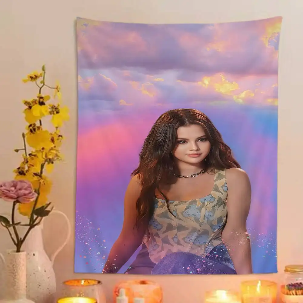 1 قطعة سيلينا غوميز نسيج الفن الطباعة رخيصة الهبي الجدار الشنق البوهيمي جدار المفروشات ماندالا ديكور فني للمنزل