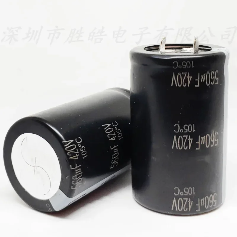 （1PCS/2PCS/10PCS） 420V560uF  Series 30x50mm  Aluminum Electrolytic Capacitors  High Quality