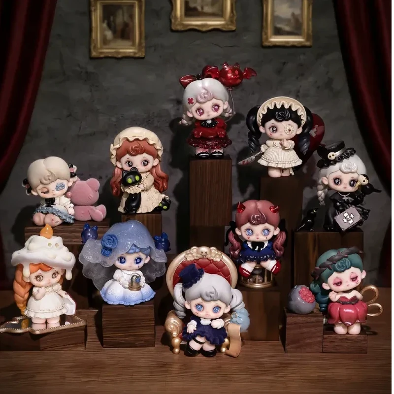 

TARTI Ghost Hotel Series Blind Box Collectible Ghost Theme Gothic Figurine Desktop Decoration Gift For Girls Anime Peripheral