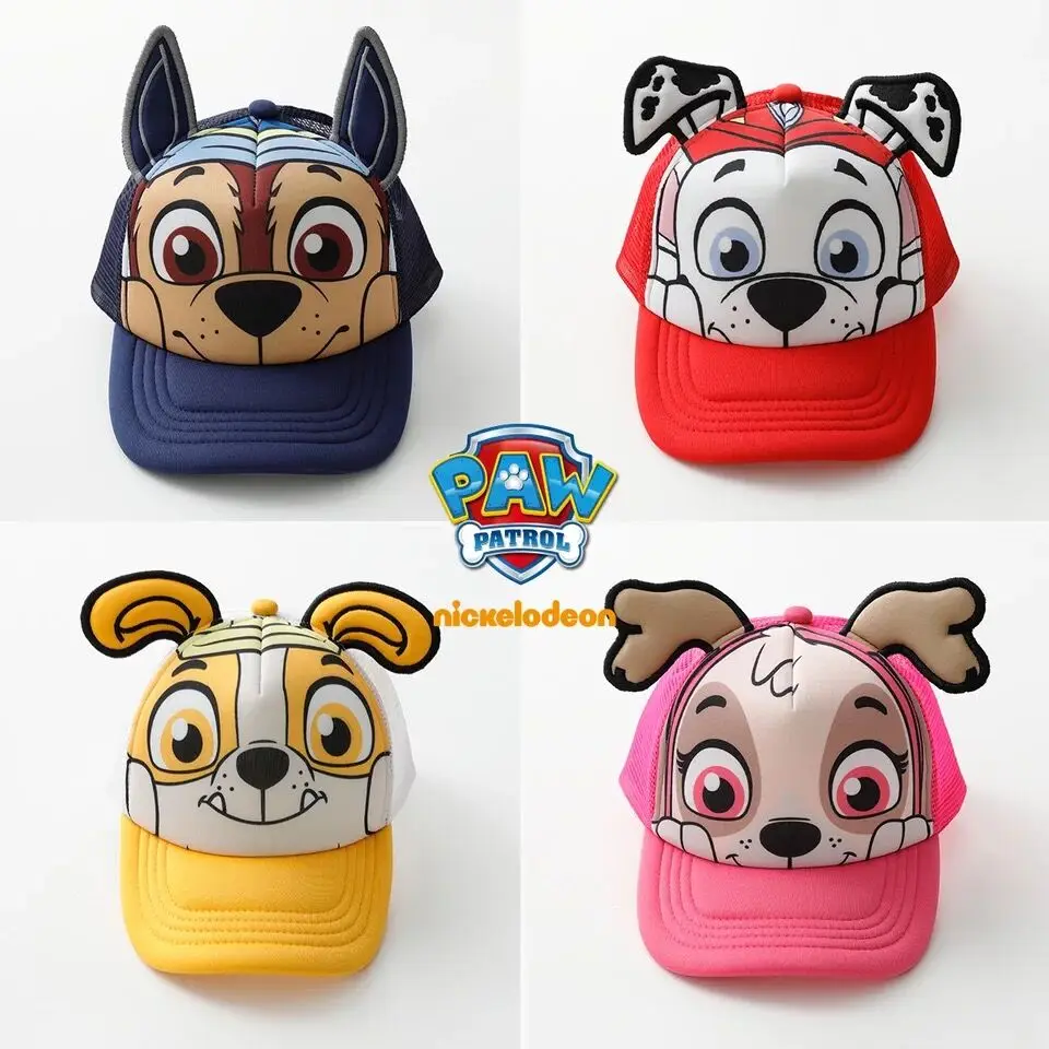 New Paw Patrol toys Child Baseball Cap patrulla canina cartoon anime figure dogs kids Sun Hat pat patrouille Toy Birthday Gift