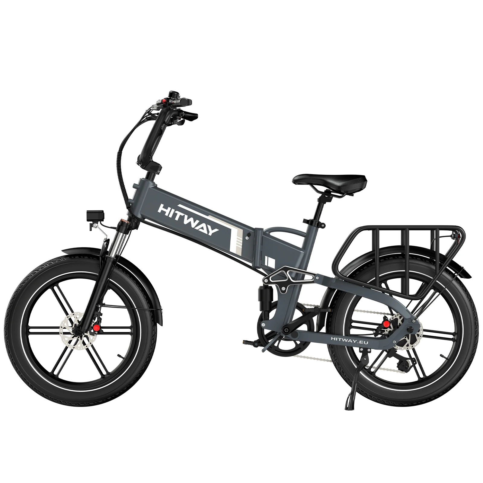 

HITWAY BK10SP1 High-Performance Aluminum Alloy Bike Frame with Samsung Battery and Hydraulic Brakes