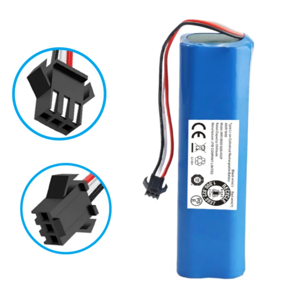 14.4V 6500mAh LiIon Battery For AIRROBO T9 T10 T20 Honiture Q6 Pro Ultenic T10 Zoozee Z50 Z70 Coredy L900 Onson J30 Robot Vacuum