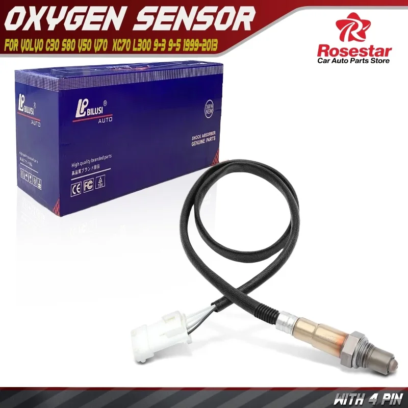 

O2 Oxygen Sensor for Volvo C70 1999-2004 2006-2013 S40 S60 V70 XC70 Saab 9-3 9-5 24403860, 30637016, 30637520, 30637521