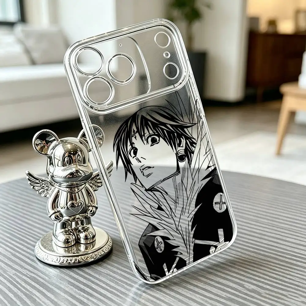 H-Hunter Chrollo L-Lucilfer  Phone Case Transparent Silicone Soft For iPhone 17 16 15 14 13 12 11 Mini Pro Max Plus view 2