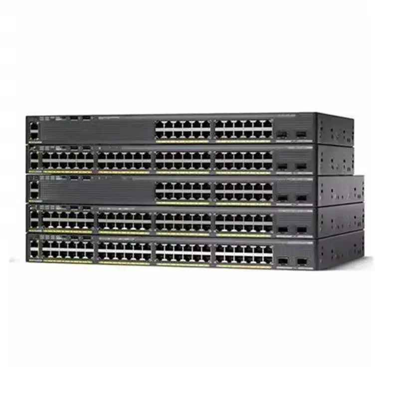 24 Port 2 x 1G SFP LAN Lite Layer 2 Network Enterprise Switch WS-C2960X-24TS-LL