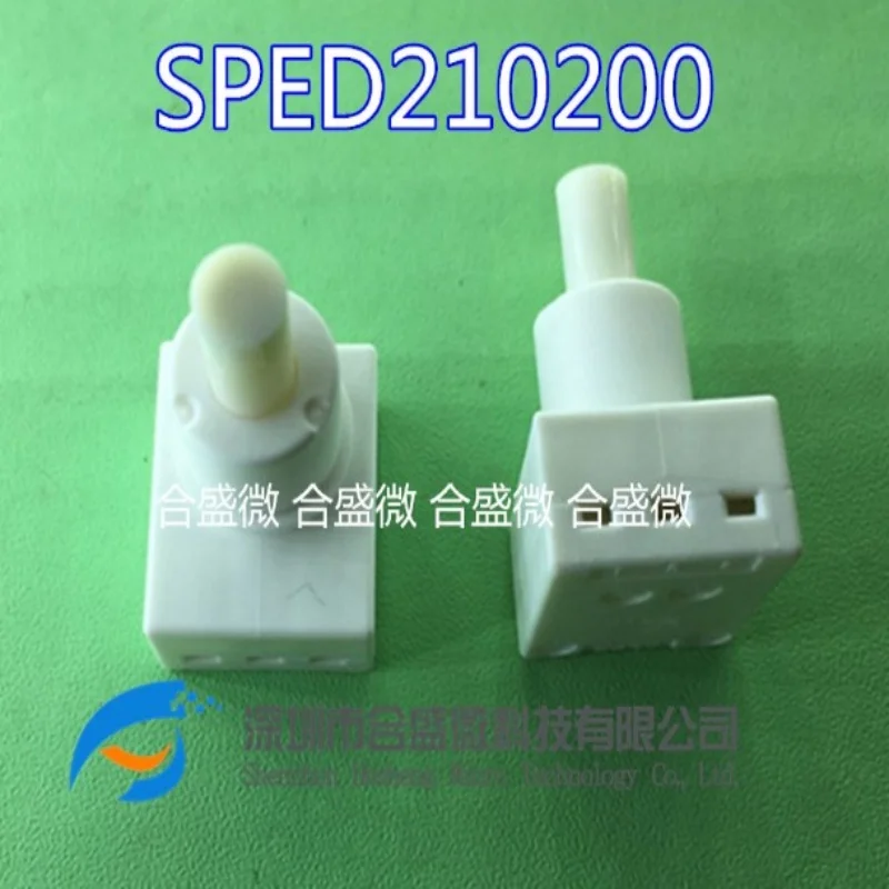 2 pezzi SPED 210200   pulsante interruttore a pressione dual tone corsa 4,5 mm interruttore a 3 fori