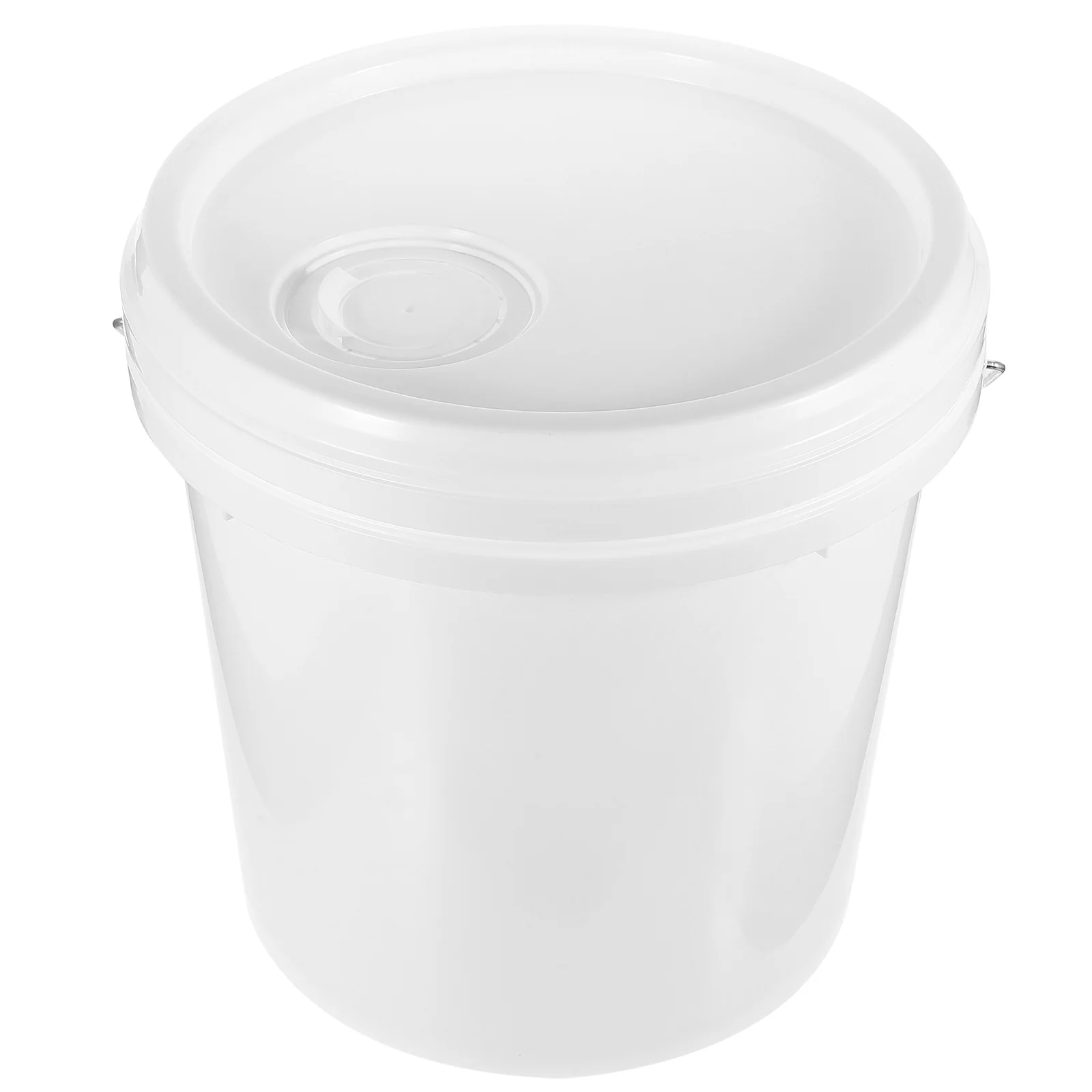 

Paint Bucket 2.2 Gallons White ABS Plastic Containers with Lid 10L Round Painting Bucket for Water Oil Wine Pigment Food Grade