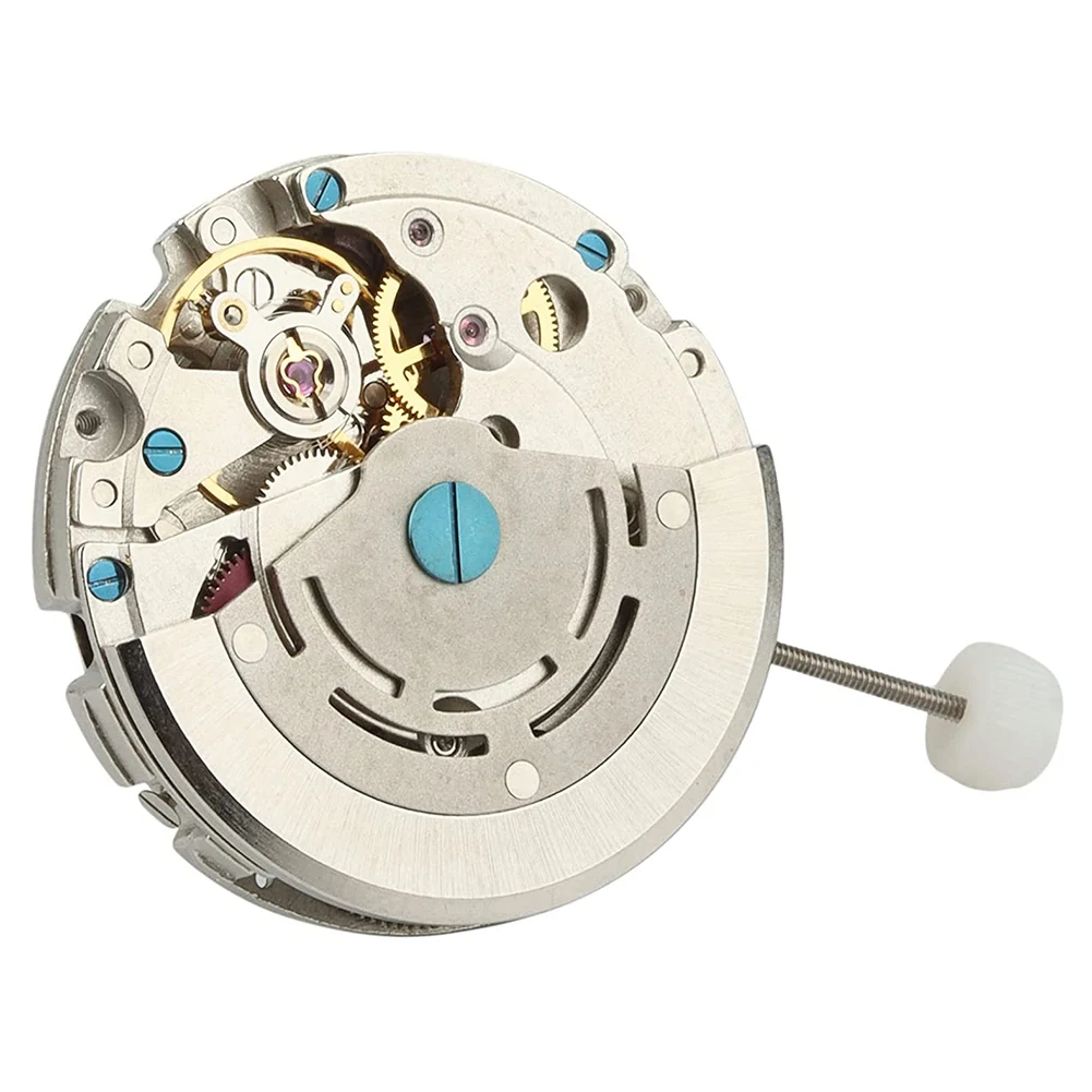 movimento mecanico automatico do relogio ajuste de data para mingzhu 38043 pin gmt 01