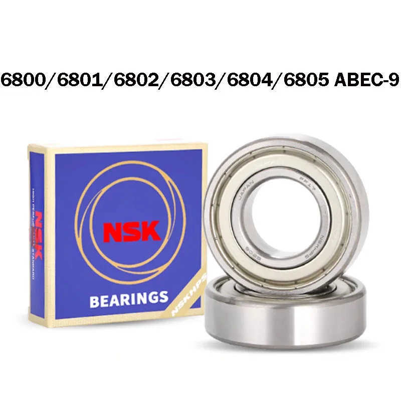 

Japan Origin NSK Bearing Deep Groove Ball Bearings 6800 6801 6802 6803 6900 6901 6902 6903 ZZ DDU VV