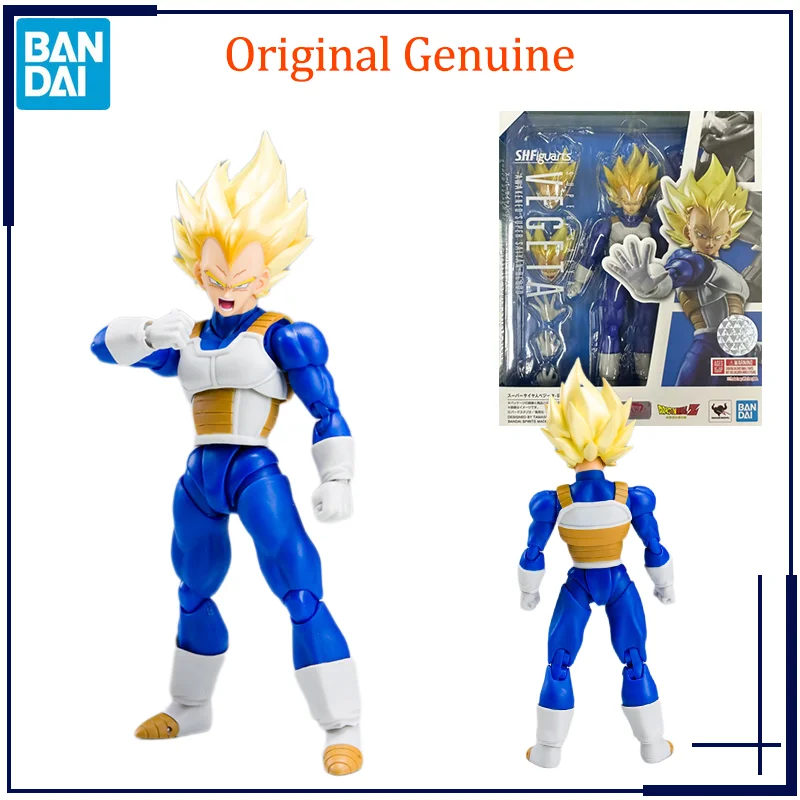 

Original Genuine Bandai Anime Dragon Ball VEGETA S.H.Figuarts AWAKENED SUPER SAIYAN BLOOD Model Toys Action Figure Gifts Kids