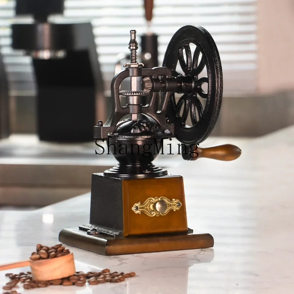 

CLL hand crank bean grinder super labor-saving retro hand crank coffee bean grinder coffee grinder