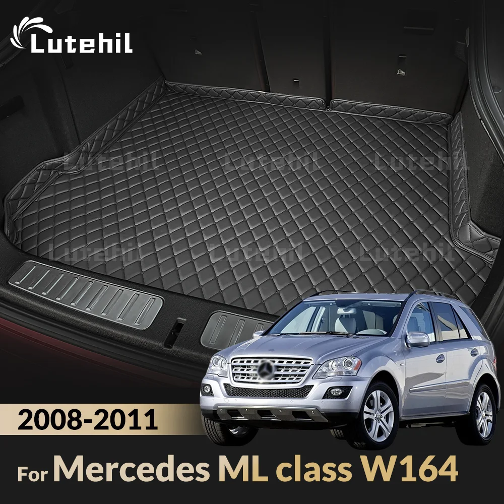 For Mercedes-Benz ML Class W164 2008 2009 2010 2011 Car Trunk Mat Car Anti-dirty Pad Protective Pad Cargo Liner Inter