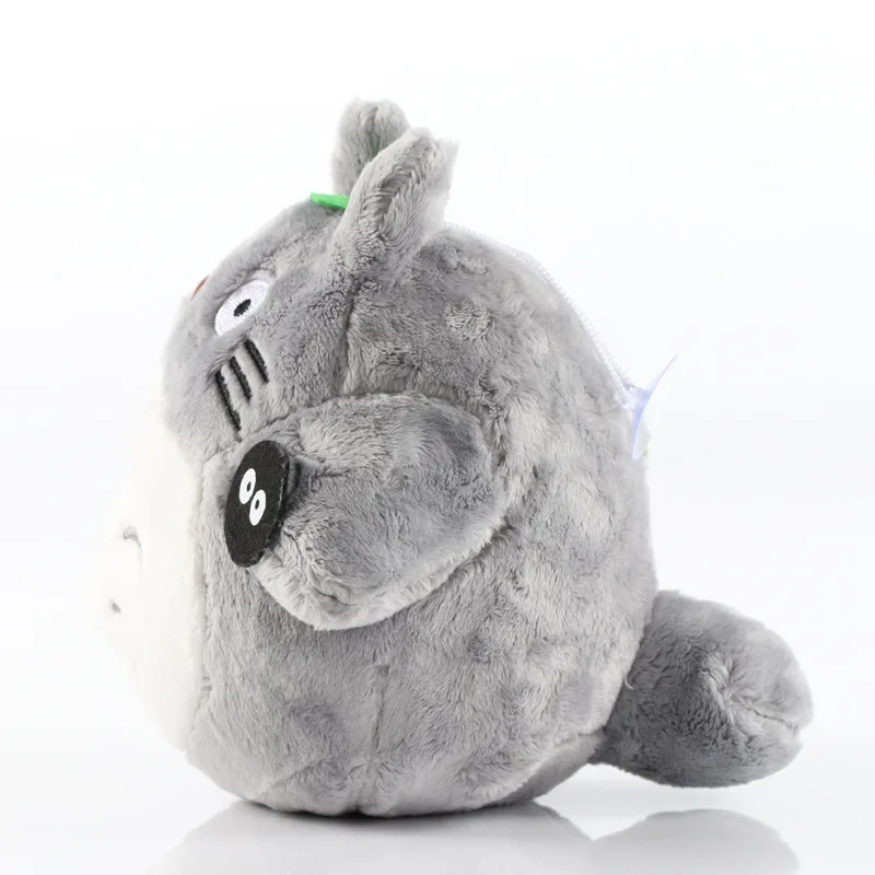 Chat en Peluche Mignon de 12cm, Figurine d'Anime Japonais, Jouet Totoro avec Cuir oral elu Anni, Cadeau d'Anniversaire et de Noël pour Enfant