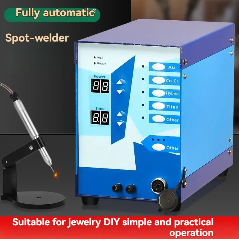Spot Welder Electric Spot Welding Machine Jewelry Gold and Silver Necklace Ring Welding Machine Laser Welding