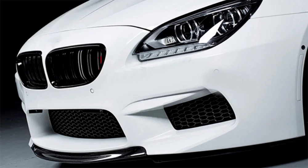 Carbon Fiber Front Bumper Lip Spoiler for BMW 6 Series F06 F12 F13 M6 2013 2014 2015 2016 2017 2018