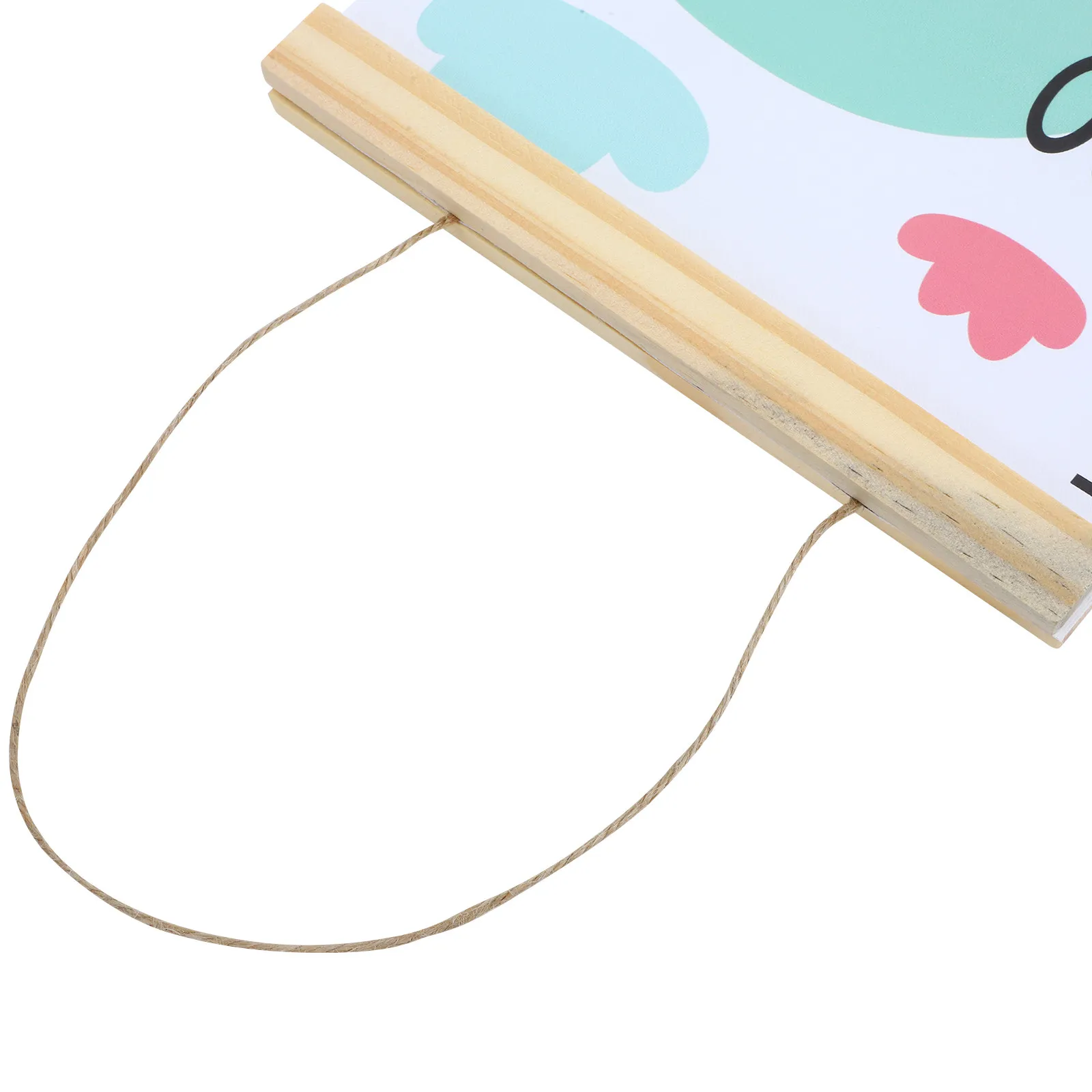 Height Wall Chart for Animal Theme Sturdy Canvas Growth Chart Easy Hang Removable Lanyard for Bedroom Playroom Nursery