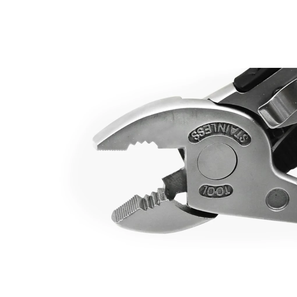 122mm 4.8inch Folding Tool Portable Pliers With Locking Mechanism Compact Multitool Heat Treated Material Locking Mechanism