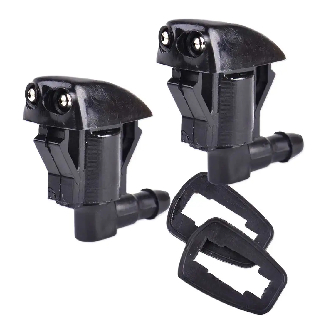 beler 2pcs Front 4718-4 Windshield Washer Wiper Jet Spray Nozzle for Chevrolet Malibu Dodge Stratus Chrysler Sebring Pontiac G6