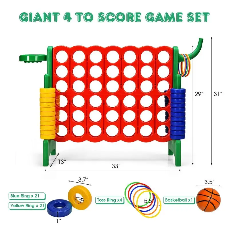 Obrázek 5: 2.5ft 4-to-score obr hra set-green