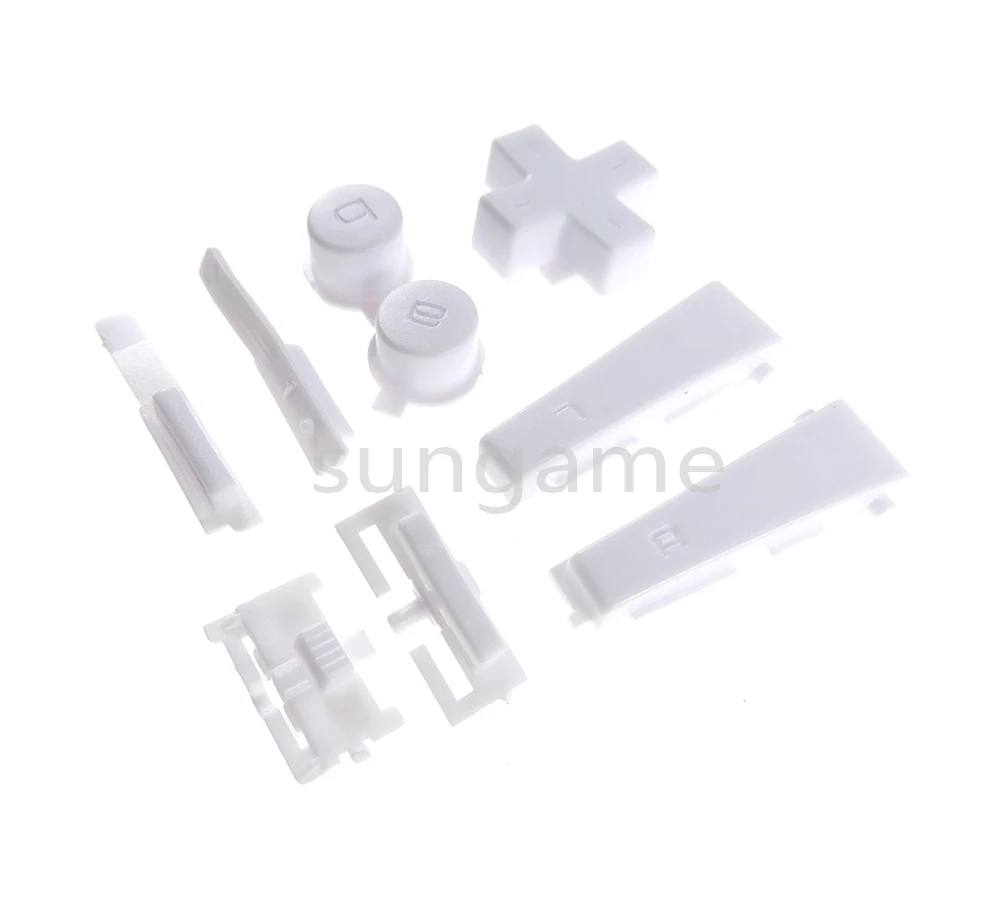 1set Volledige Set L R A B D-Pad Toetsenbord Knoppen voor Nintend GBM Console Shell Toetsen Vervanging