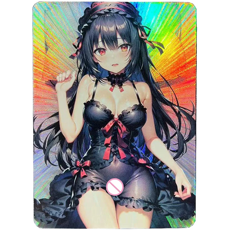 Anime Goddess Story DIY ACG Kamisato Ayaka Beelzebul Barbatos Sexy Boy Games Toys Collectible Cards Christmas Birthday Gifts