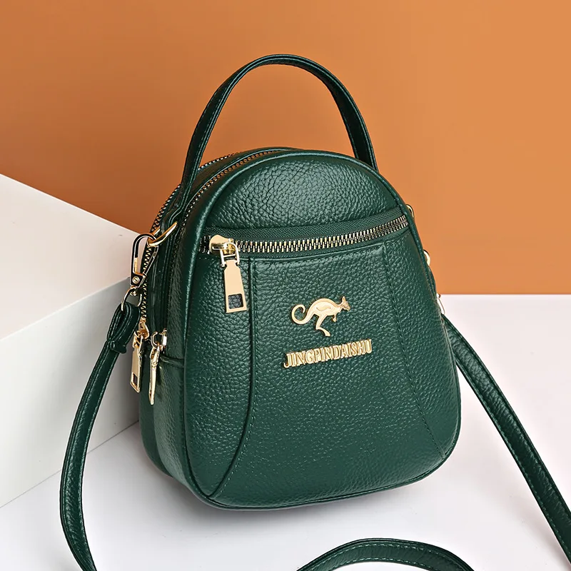 Women Mini Shoulder Messenger Bag Crossbody Bag Handbag Soft Leather Phone Change Purse Luxury Designer Bag Famous Brand