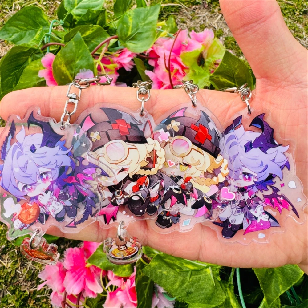 Game Durin Jahoda Keychain Accessories Cosplay Pendant Prop Badge Gift