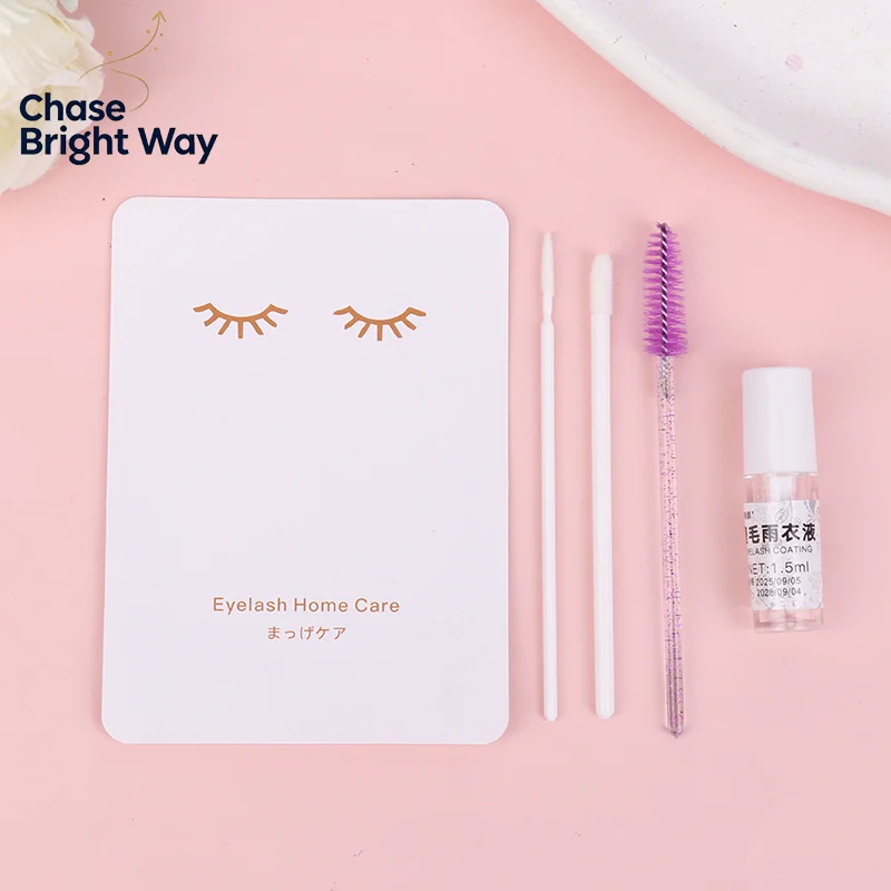 1.5ML False Eyelash Glue Primer W Eyelash Brush Waterproof Long Lasting Quick Dry Extension Easy Remover Eyelash Glue