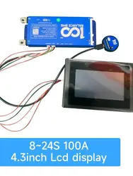 DALY 8-24s100A bms WIFI LCD 4-8s 8s-17s 40A 60A 80A active balance smart BMS Li-Ion lifepo4