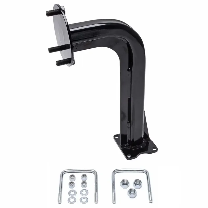 7 Section Steel Spare Tire Mounting Bracket Hardware Accessories Space Saving Design For Car Storage Rack Heavy Duty Holder