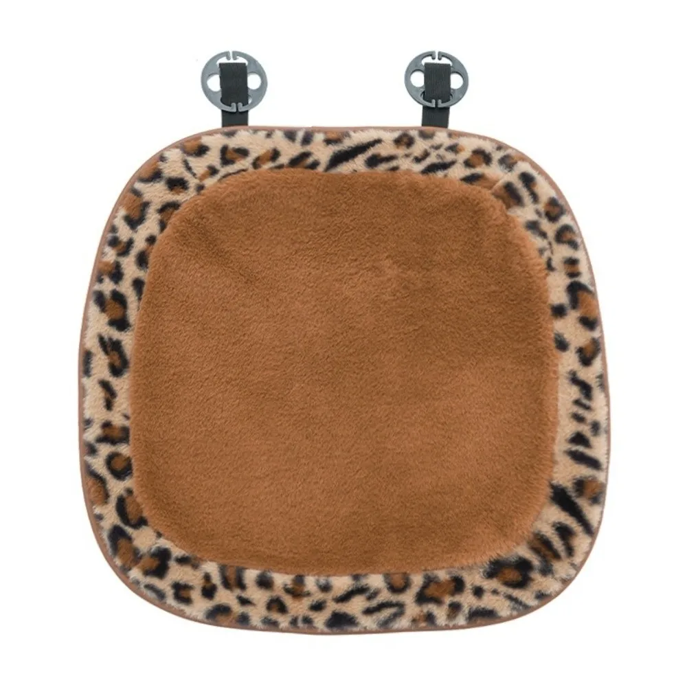 

Fashion Plush Leopard Car Seat Cushion Stuffed Comfortable Car Headrest Lumbar Support Soft Waist Pillow Car Decoration