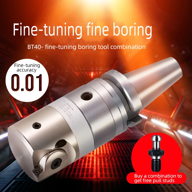 Hot Selling Fine Boring High Precision BT40 Rough Boring CNC Machine Tool Combination EWN Fine Tuning Fine Boring Tool